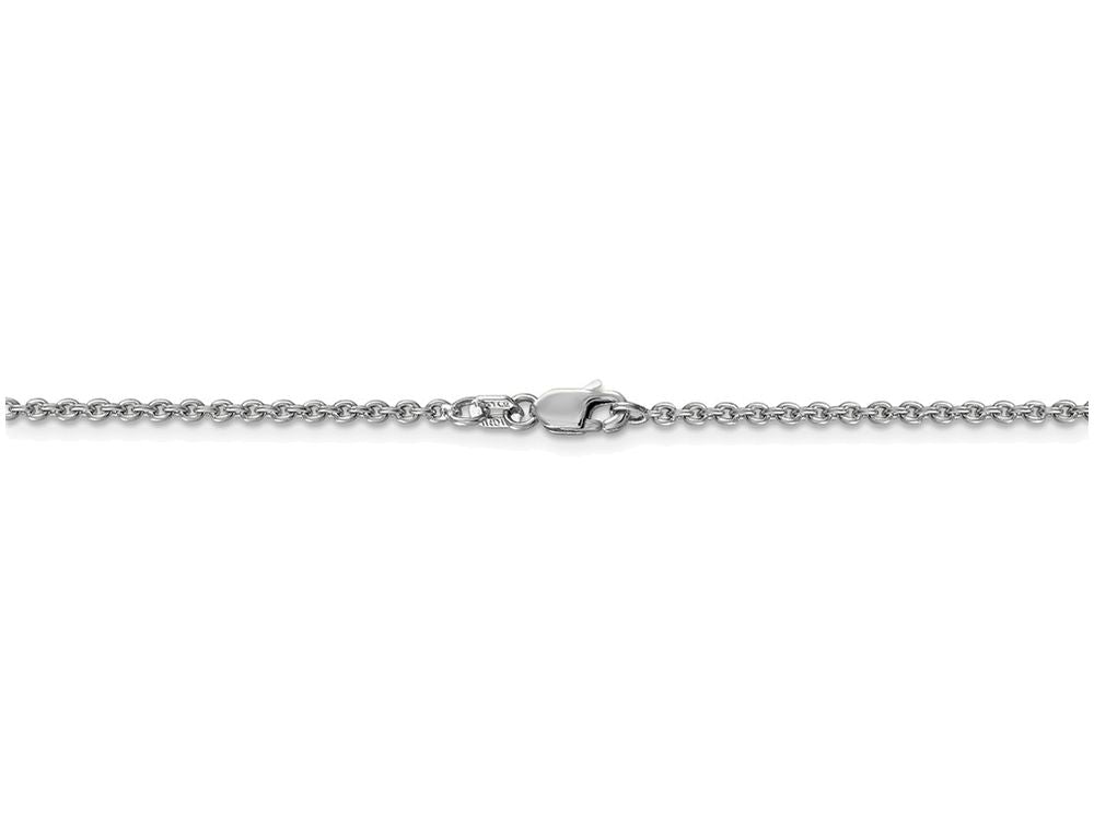 FJC Finejewelers 20 Inch 14k White Gold 1.9mm Cable Chain Necklace