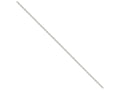 FJC Finejewelers 18 Inch 14k White Gold 2.5mm bright-cut Cable Chain Necklace