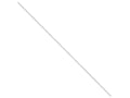 FJC Finejewelers 16 Inch 14k White Gold 1.40mm bright-cut Cable Chain Necklace