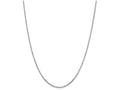 FJC Finejewelers 24 Inch 14k White Gold 1.8mm bright-cut Cable Chain Necklace