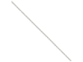 FJC Finejewelers 18 Inch 14k White Gold 3mm bright-cut Cable Chain Necklace