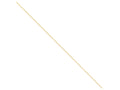 FJC Finejewelers 16 Inch 14k Yellow Gold .75mm bright-cut Cable Chain Necklace