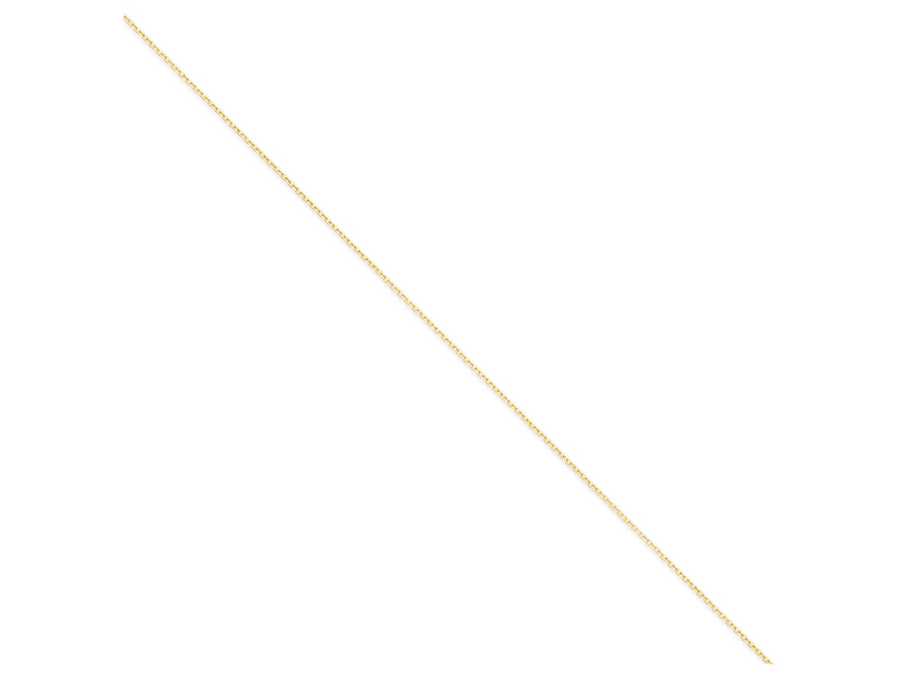 FJC Finejewelers 20 Inch 14k Yellow Gold .80mm bright-cut Cable Chain Necklace