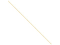 FJC Finejewelers 24 Inch 14k Yellow Gold 1.40mm bright-cut Cable Chain Necklace