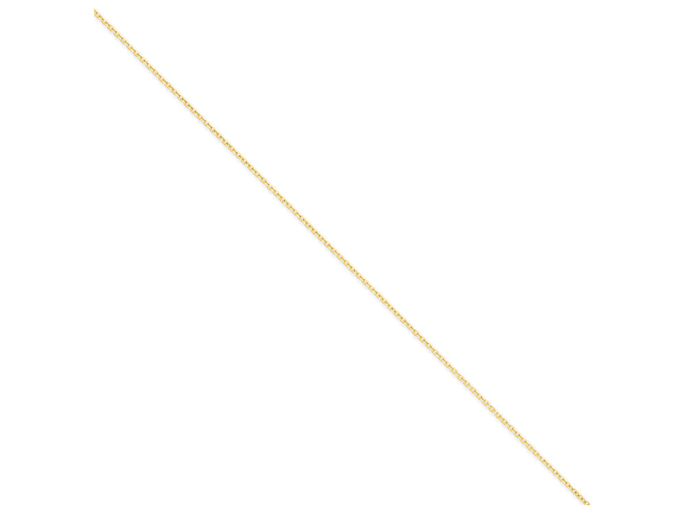FJC Finejewelers 24 Inch 14k Yellow Gold 1.40mm bright-cut Cable Chain Necklace