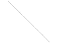 FJC Finejewelers 16 Inch 14k White Gold .7mm Cable Chain Necklace