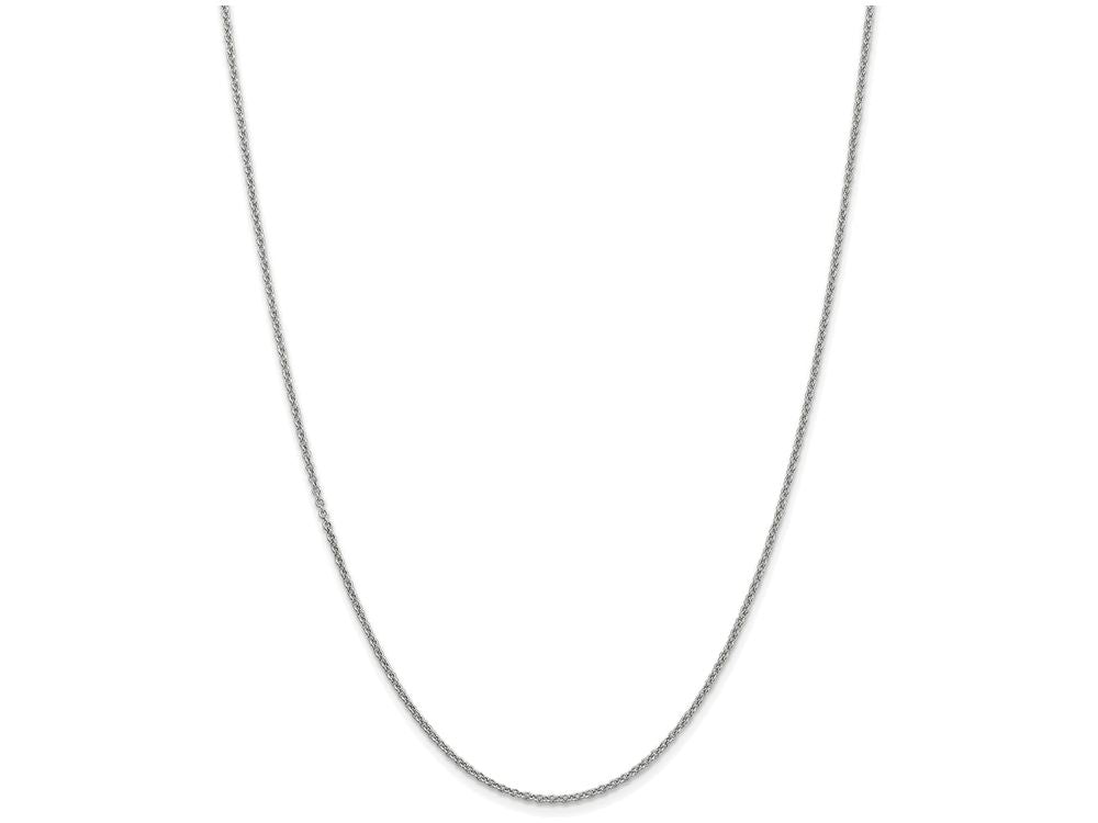 FJC Finejewelers 16 Inch 14k White Gold 1.67mm Cable Chain Necklace
