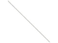 FJC Finejewelers 24 Inch 14k White Gold 2.4mm Cable Chain Necklace