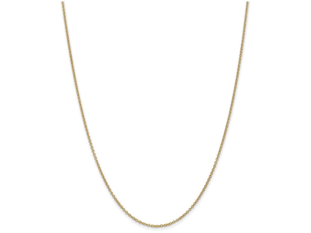 FJC Finejewelers 20 Inch 14k Yellow Gold 1.3mm Cable Chain Necklace