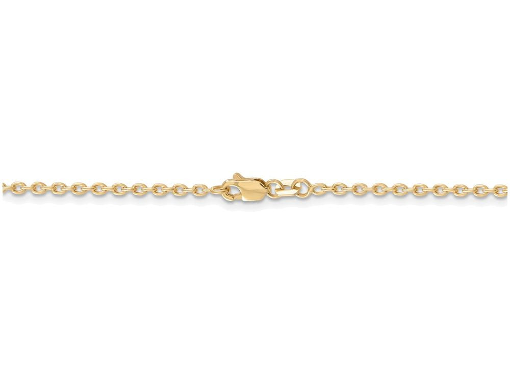FJC Finejewelers 24 Inch 14k Yellow Gold 2mm Cable Chain Necklace