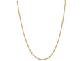 FJC Finejewelers 24 Inch 14k Yellow Gold 3.2mm Cable Chain Necklace