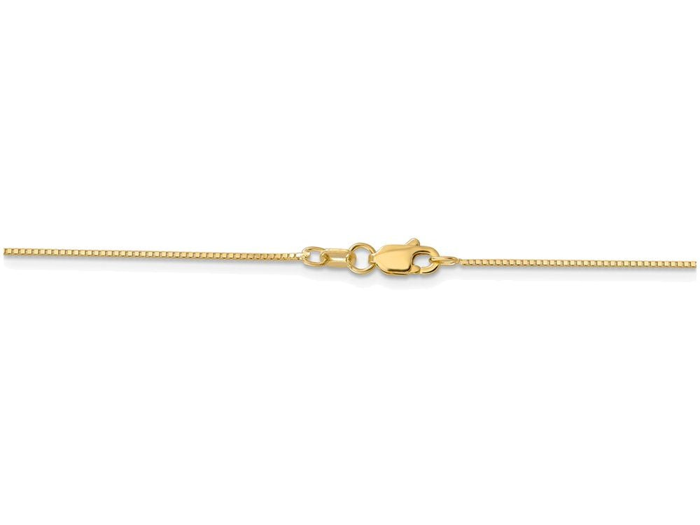 FJC Finejewelers 20 Inch 14k Yellow Gold .7mm Box Chain Necklace