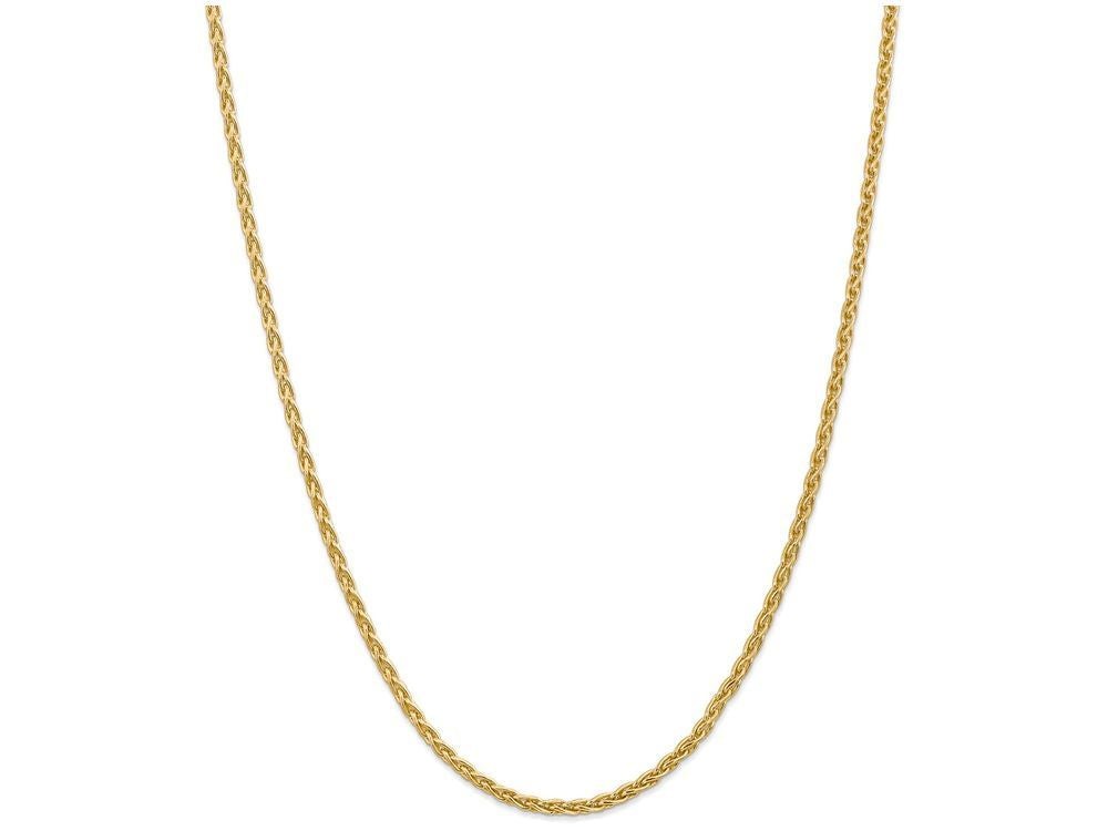 FJC Finejewelers 30 Inch 14k 3mm Parisian Wheat Chain Necklace
