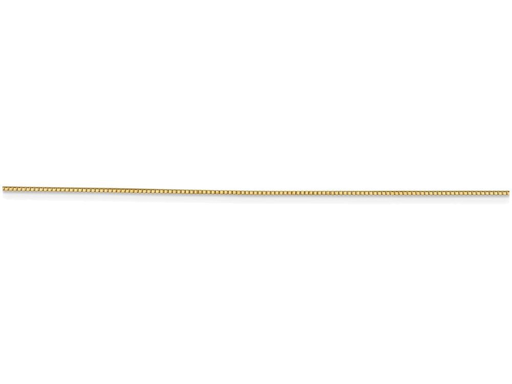 FJC Finejewelers 24 Inch 14k Yellow Gold .7mm Box Chain Necklace