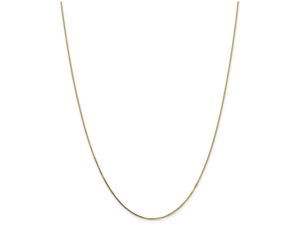 FJC Finejewelers 24 Inch 14k Yellow Gold .7mm Box Chain Necklace