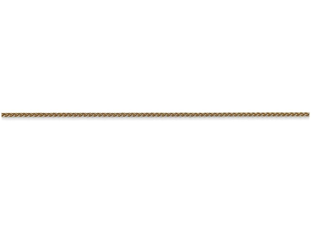 FJC Finejewelers 8 Inch 14k Yellow Gold 1.1mm Solid Polished Spiga Chain Bracelet