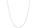 FJC Finejewelers 14 Inch 14k White Gold .90mm Parisian Wheat Chain Necklace
