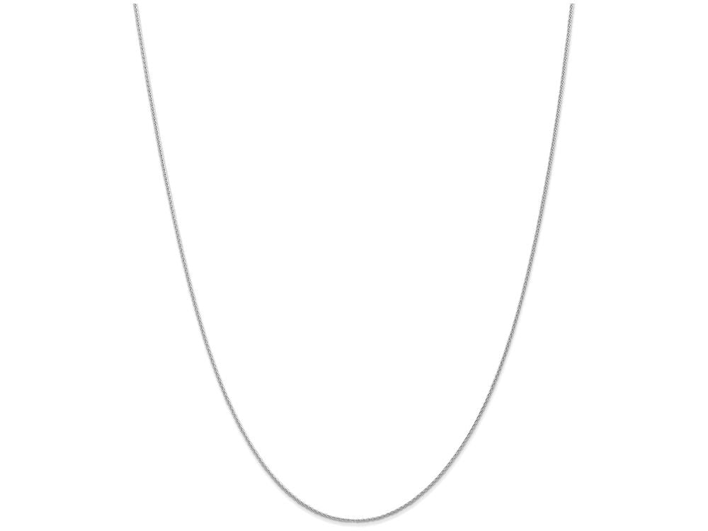 FJC Finejewelers 16 Inch 14k White Gold .90mm Parisian Wheat Chain Necklace