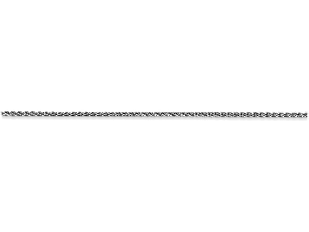 FJC Finejewelers 20 Inch 14k White Gold 1.2mm Parisian Wheat Chain Necklace