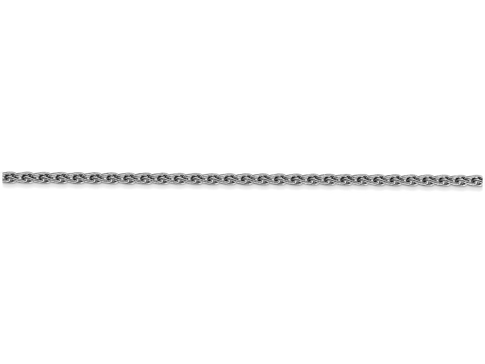 FJC Finejewelers 18 Inch 14k White Gold 1.9mm Parisian Wheat Chain Necklace