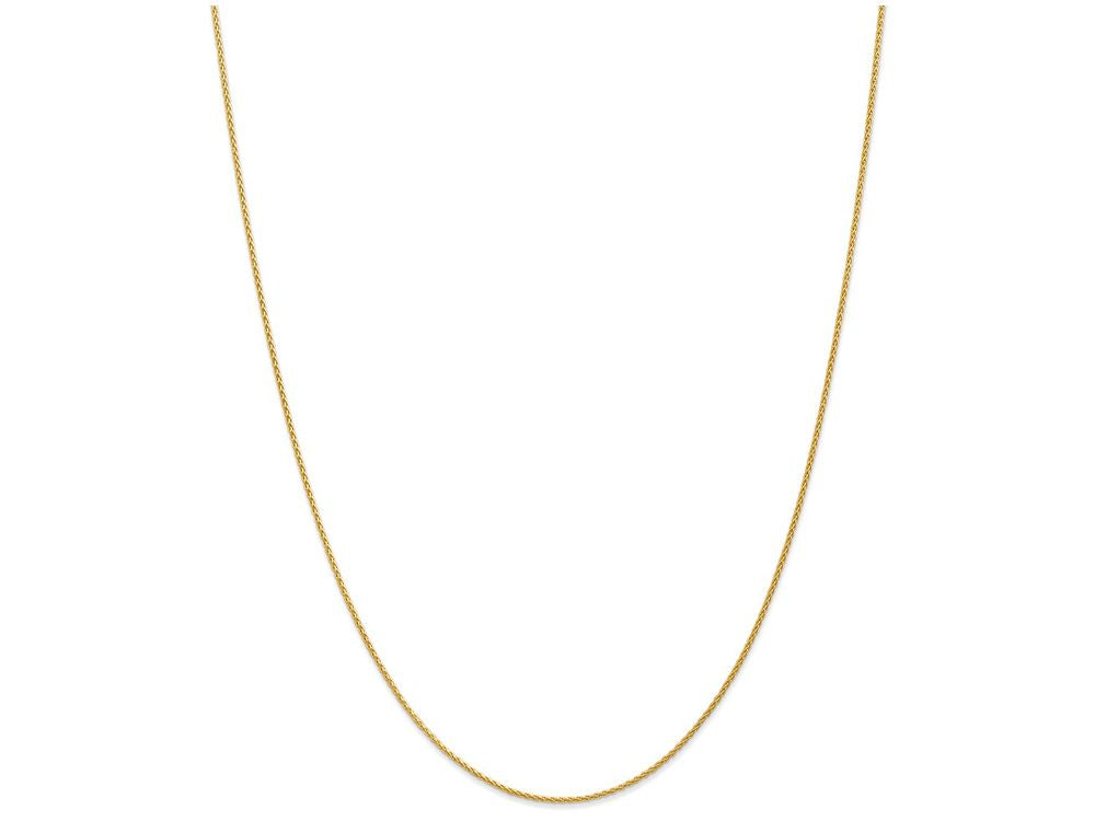FJC Finejewelers 10 Inch 14k Yellow Gold 1.2mm Parisian Wheat Chain Ankle Bracelet
