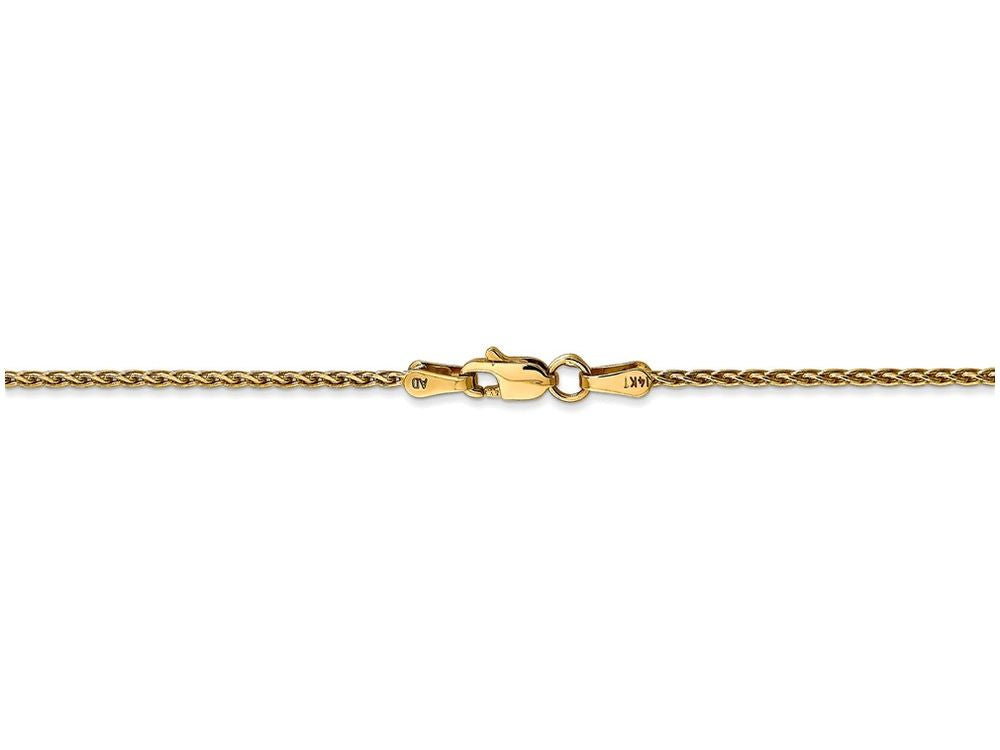 FJC Finejewelers 7 Inch 14k Yellow Gold 1.5mm Parisian Wheat Chain Bracelet
