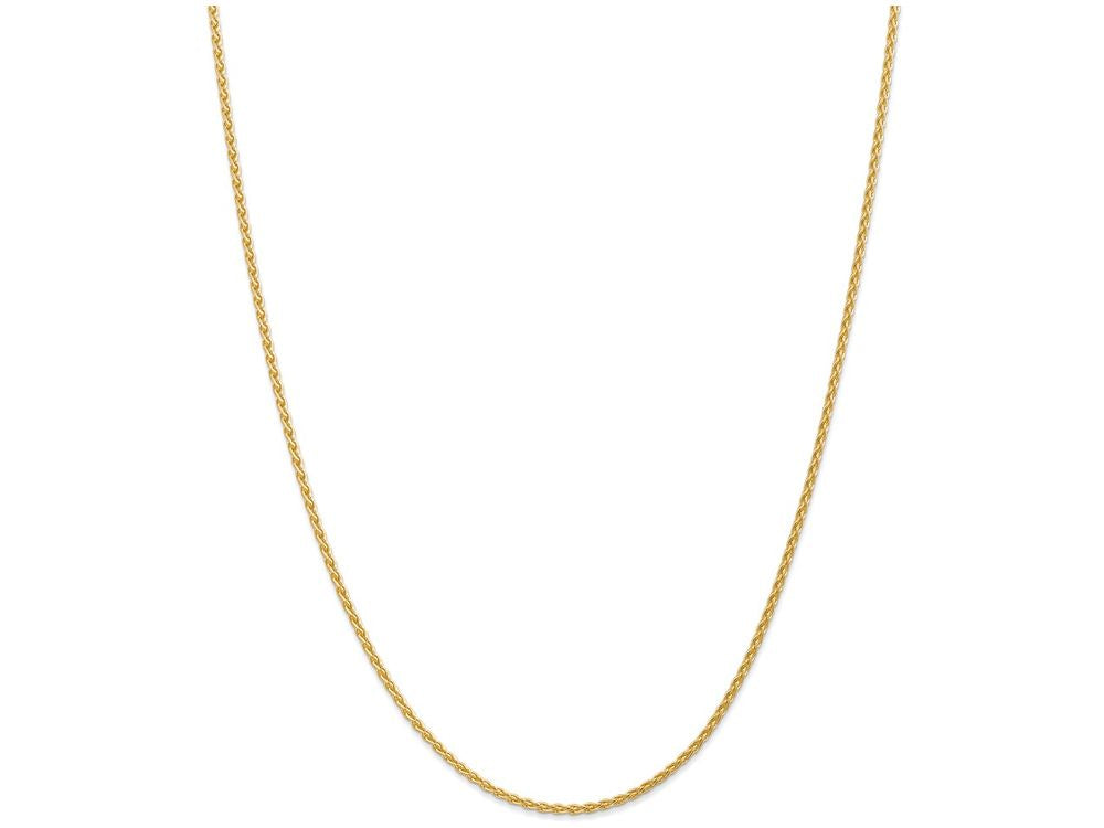 FJC Finejewelers 30 Inch 14k Yellow Gold 1.9mm Parisian Wheat Chain Necklace