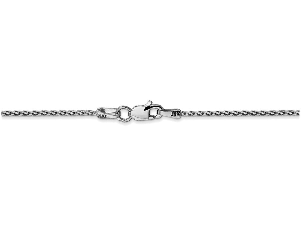 FJC Finejewelers 8 Inch 14k White Gold 1.5mm Round bright-cut Wheat Chain Bracelet