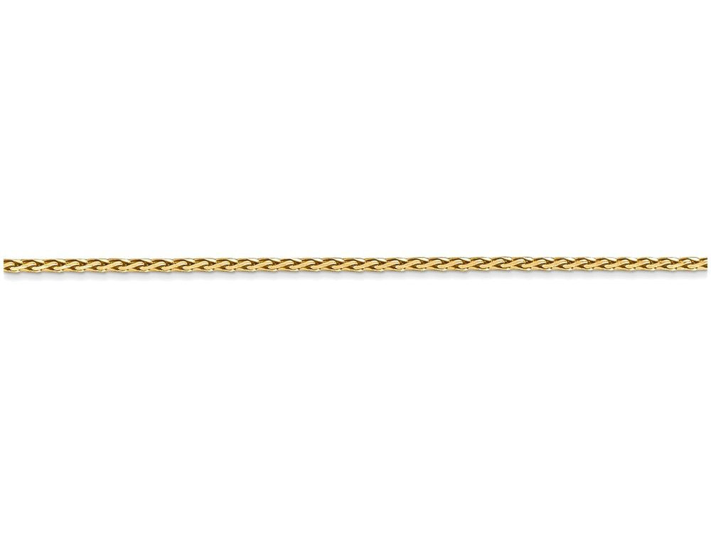 FJC Finejewelers 18 Inch 14k Yellow Gold 1.5mm bright-cut Wheat Chain Necklace