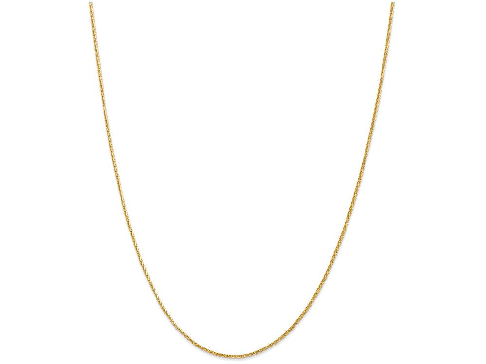 FJC Finejewelers 24 Inch 14k Yellow Gold 1.5mm bright-cut Wheat Chain Necklace