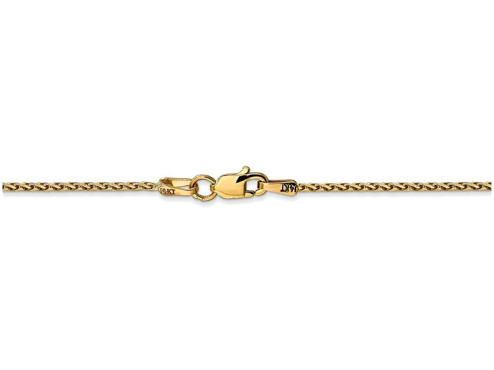 FJC Finejewelers 7 Inch 14k Yellow Gold 1.5mm bright-cut Wheat Chain Bracelet