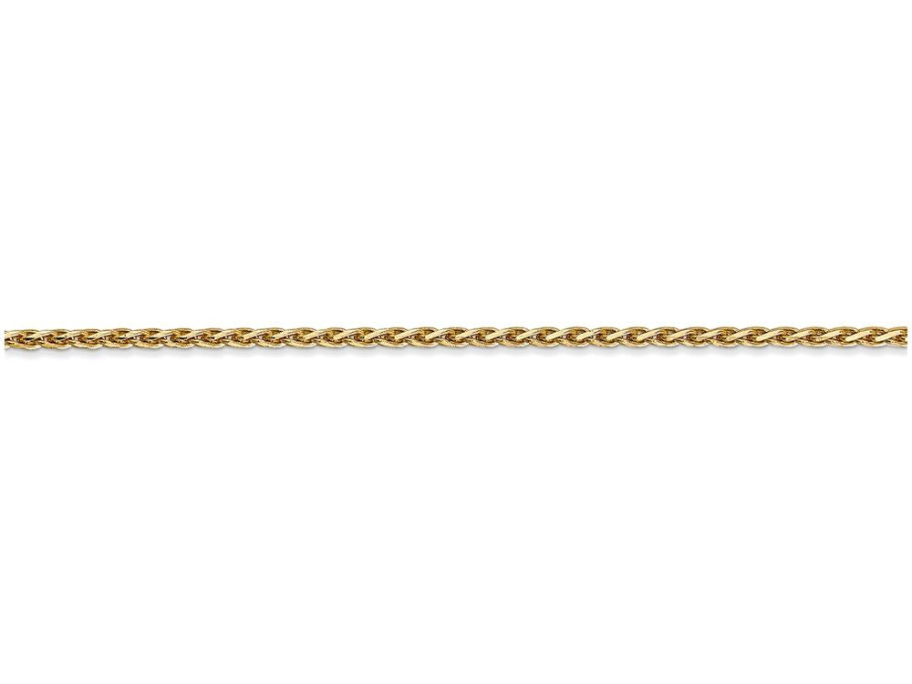 FJC Finejewelers 30 Inch 14k Yellow Gold 1.9mm Round bright-cut Wheat Chain Necklace