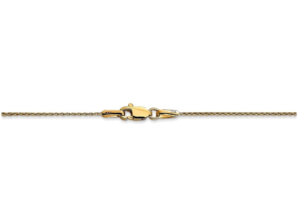 FJC Finejewelers 20 Inch 14k Yellow Gold .7mm Baby Parisian Wheat Chain Necklace