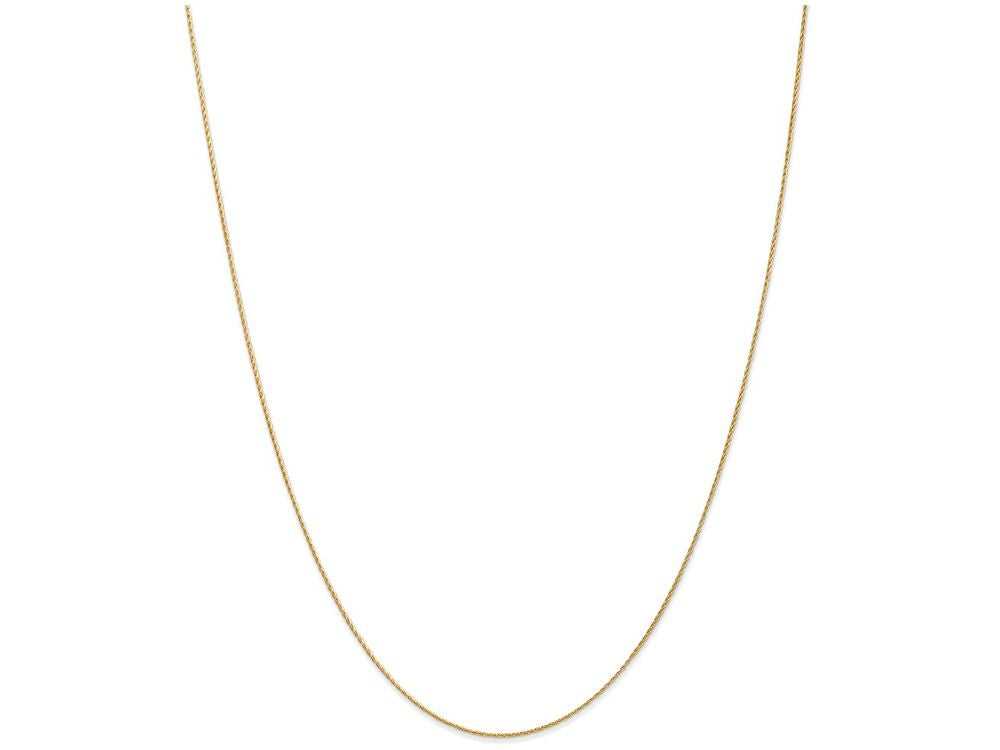 FJC Finejewelers 24 Inch 14k Yellow Gold .7mm Baby Parisian Wheat Chain Necklace
