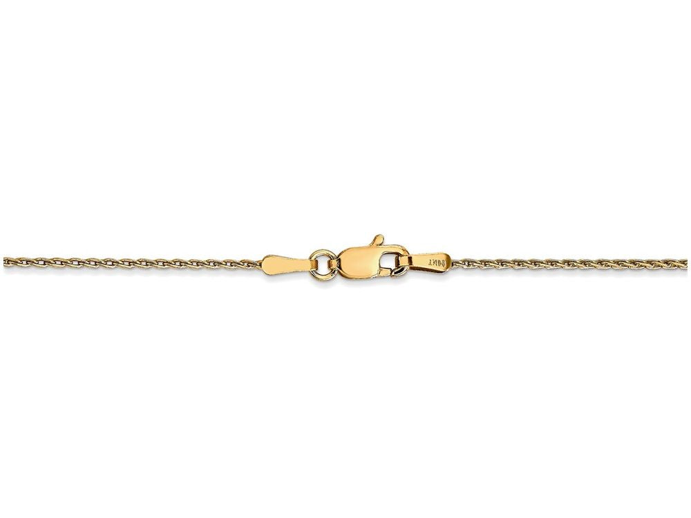FJC Finejewelers 16 Inch 14k Yellow Gold 1.00mm Parisian Wheat Chain Necklace