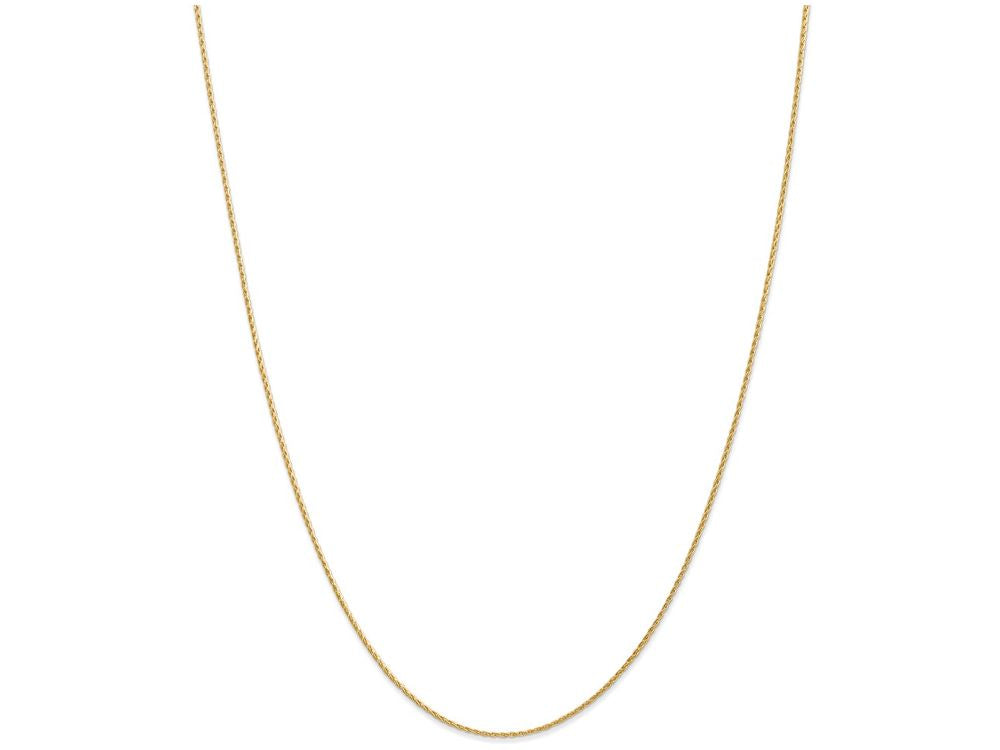 FJC Finejewelers 16 Inch 14k Yellow Gold 1.00mm Parisian Wheat Chain Necklace