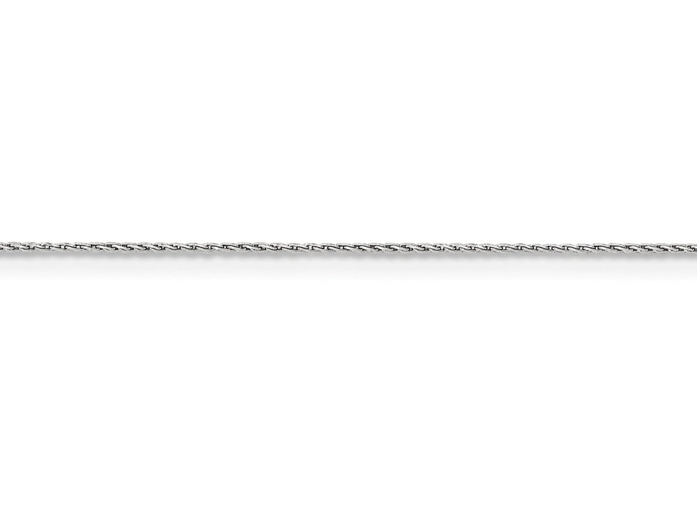 FJC Finejewelers 16 Inch 14k White Gold .8mm Baby Parisian Wheat Chain Necklace
