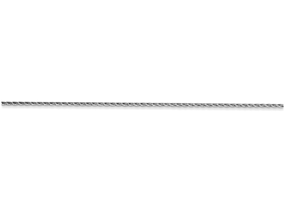 FJC Finejewelers 24 Inch 14k White Gold .8mm Baby Parisian Wheat Chain Necklace