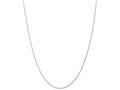 FJC Finejewelers 18 Inch 14k White Gold 1.00mm Parisian Wheat Chain Necklace