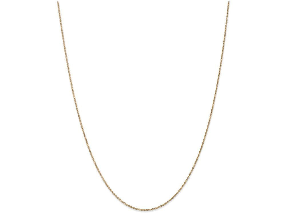 FJC Finejewelers 18 Inch 14k Yellow Gold .8mm Light-baby Rope Chain Necklace