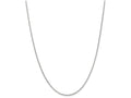 FJC Finejewelers 16 Inch 14k White Gold 1.55mm Rolo Chain Necklace