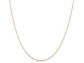 FJC Finejewelers 14k Rose Gold .5 Mm Cable Rope Chain