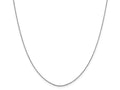 FJC Finejewelers 14k White Gold .90mm Bright Cut Cable Chain