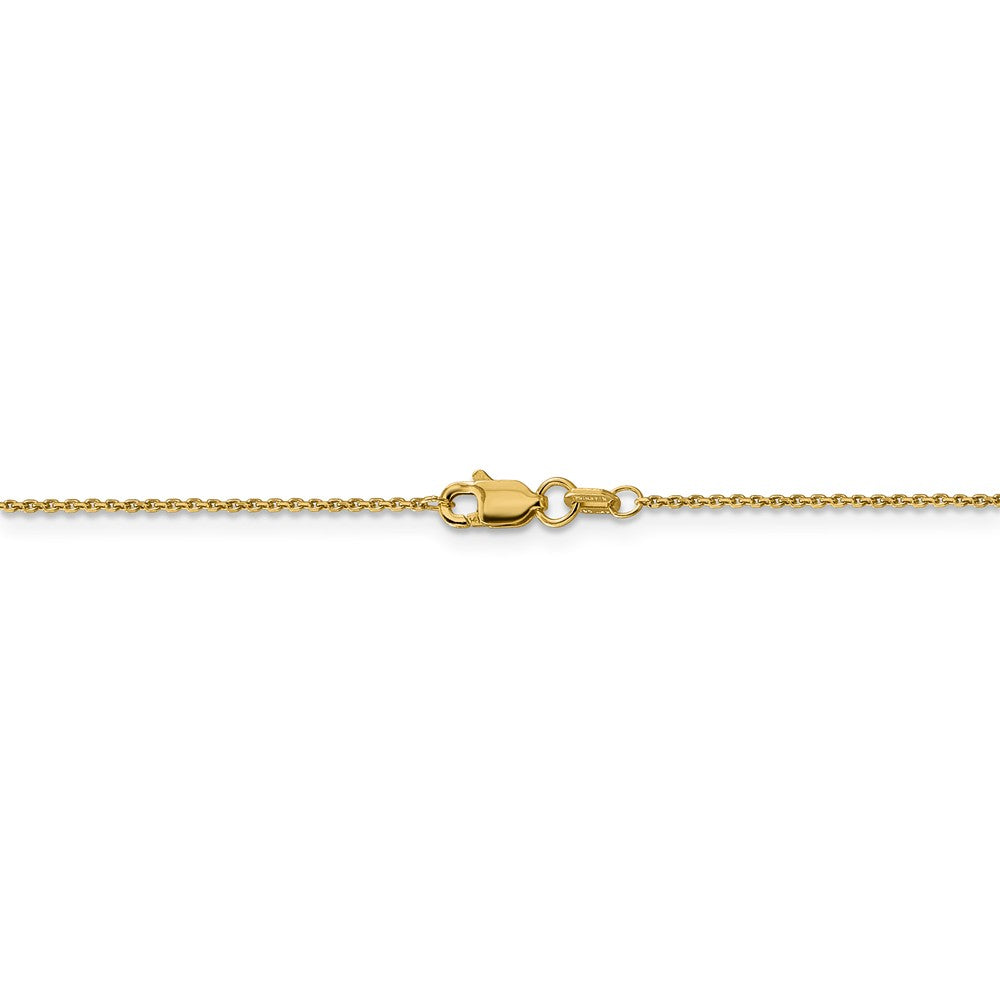 FJC Finejewelers 14 kt Yellow Gold .90mm Bright Cut Cable Chain