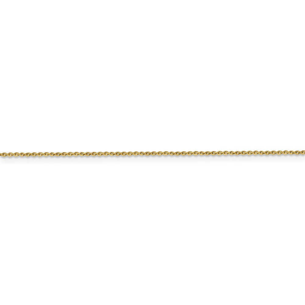 FJC Finejewelers 14 kt Yellow Gold .90mm Bright Cut Cable Chain