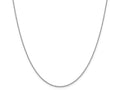 FJC Finejewelers 14k White Gold 1.40mm Solid Polished Cable Chain