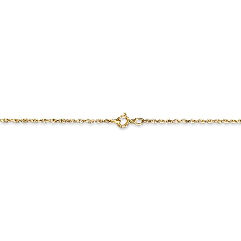 FJC Finejewelers 8 Inch 14k Yellow Gold .8mm Light-baby Rope Chain Bracelet