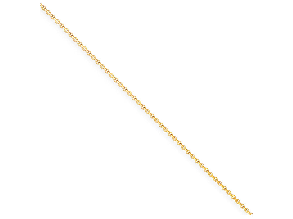 FJC Finejewelers 24 Inch 14k Yellow Gold 1mm Cable Chain Necklace