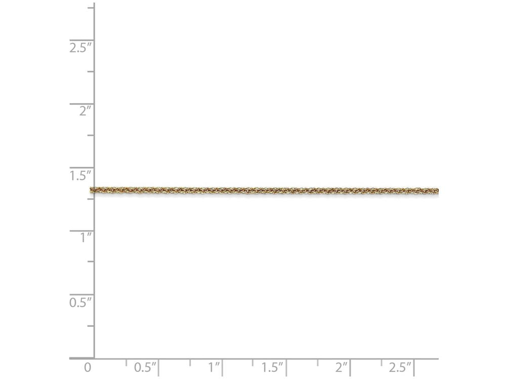 FJC Finejewelers 30 Inch 14k Yellow Gold 1.5mm Cable Chain Necklace