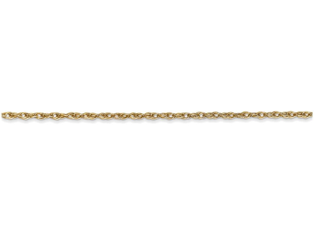 FJC Finejewelers 18 Inch 14k Yellow Gold 1.3mm Heavy-baby Rope Chain Necklace